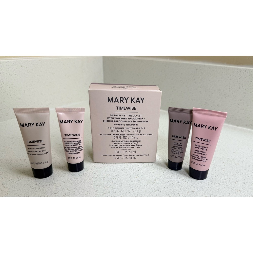 Mary Kay TimeWise Miracle Set The Go Set & Mattifying‎ Go Set Travel Skincare